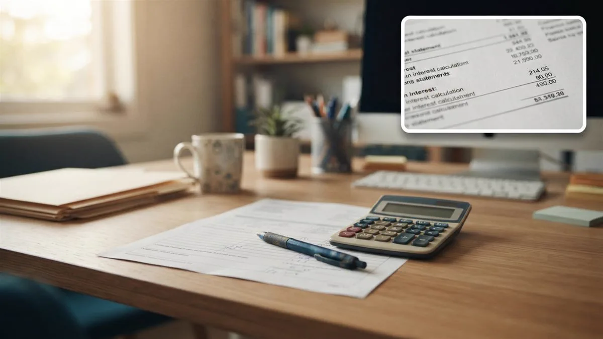 An amended notice of assessment with an interest line and a penalty line visible